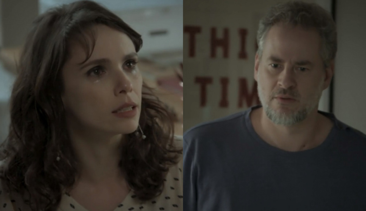 Irene (Débora Falabella) e Eugênio (Dan Stulbach) de A Força do Querer