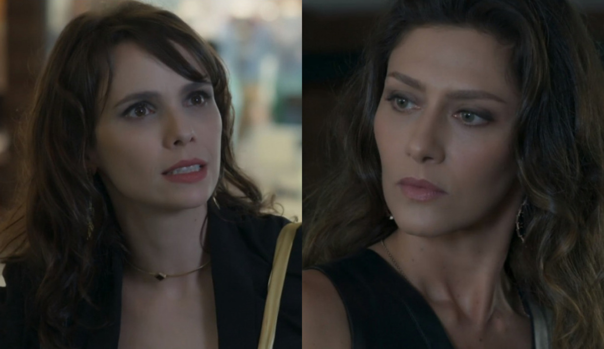 Irene (Débora Falabella) e Joyce (Maria Fernanda Cândido) de A Força do Querer