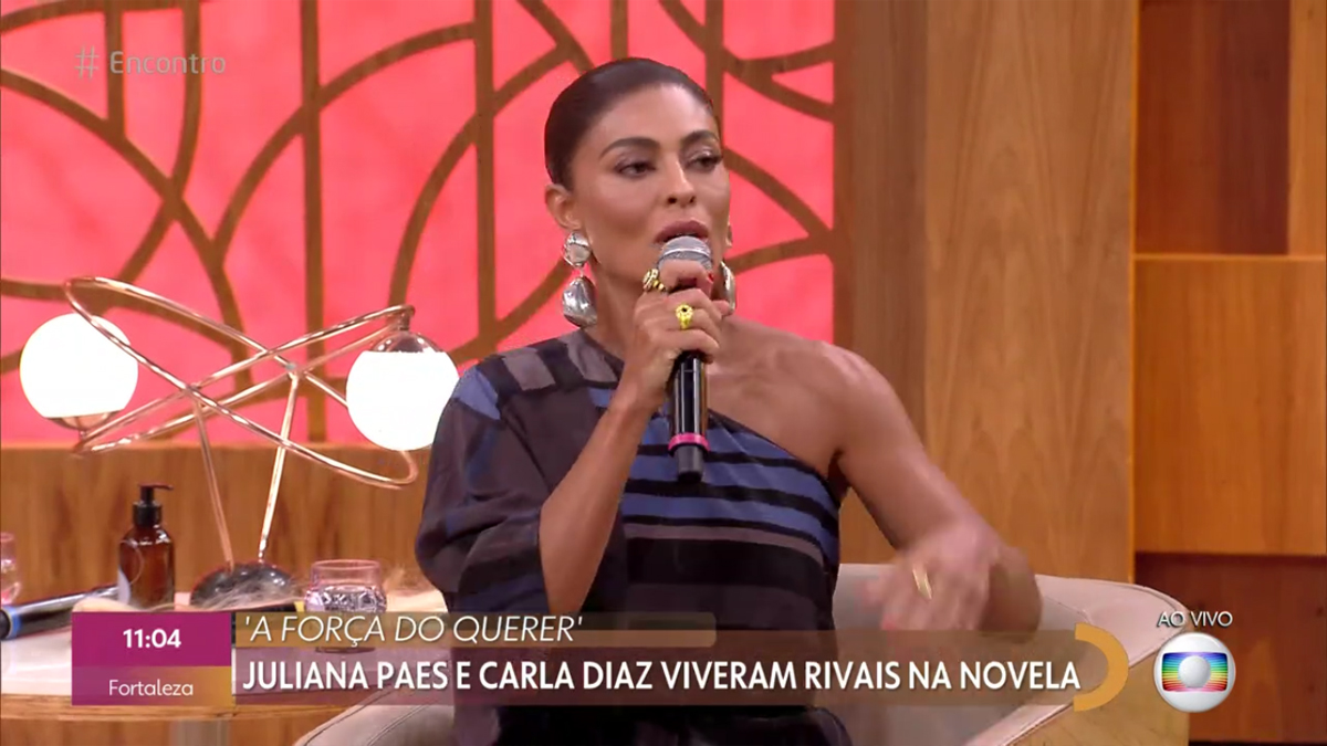 Juliana Paes no Encontro