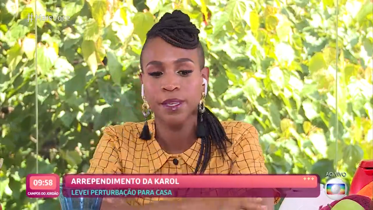 Karol Conká no Mais Você