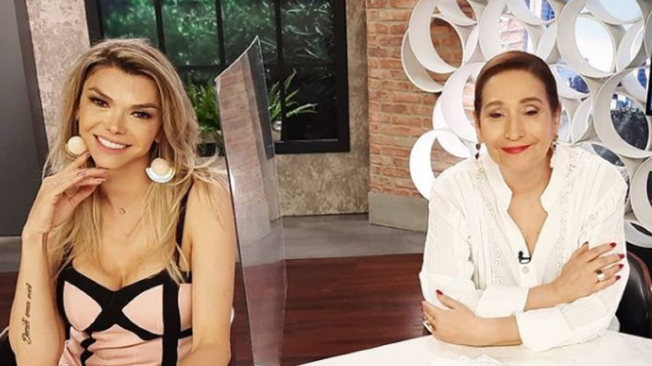 Léo Áquilla e Sônia Abrão no A Tarde é Sua