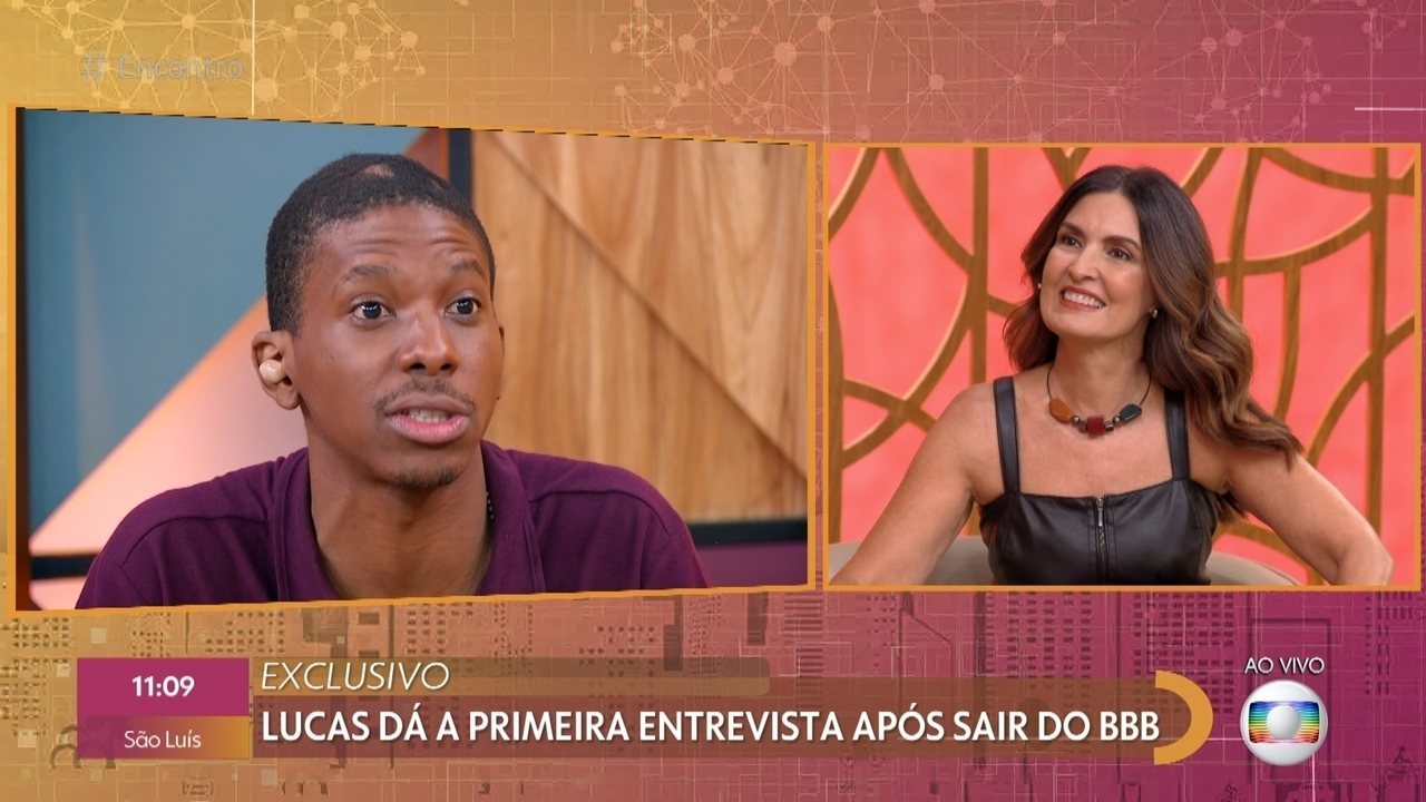 Lucas Penteado no Encontro