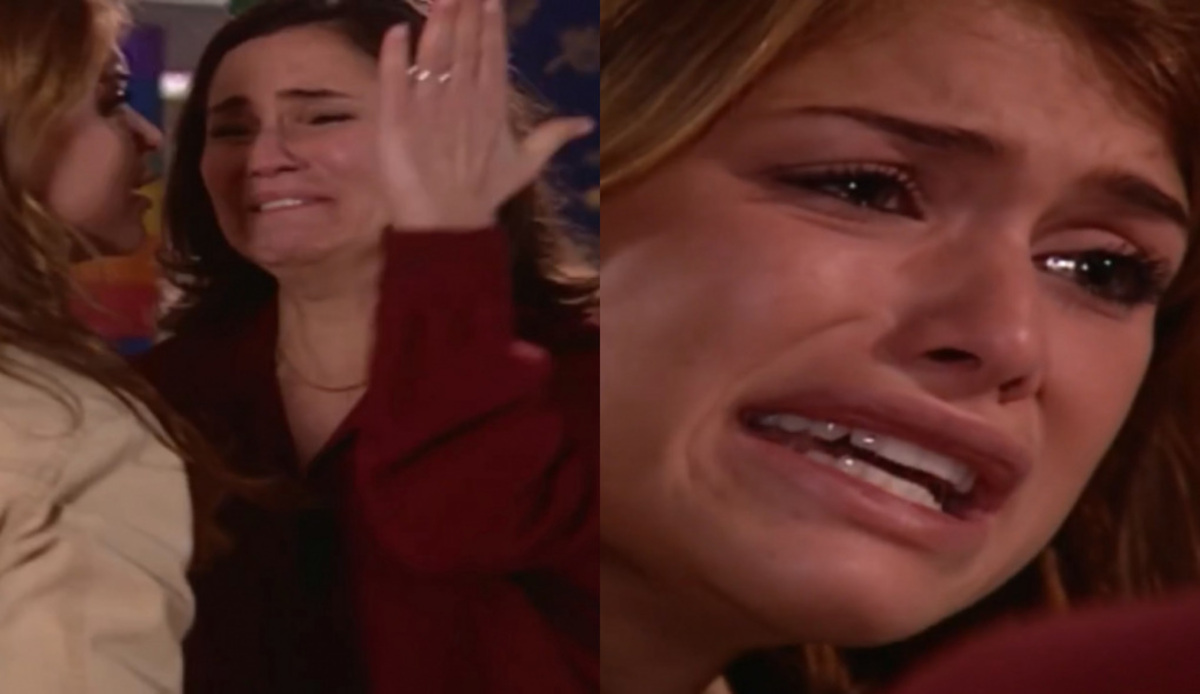 Margareth (Laura Lustosa) e Clara (Alinne Moraes) de Mulheres Apaixonadas