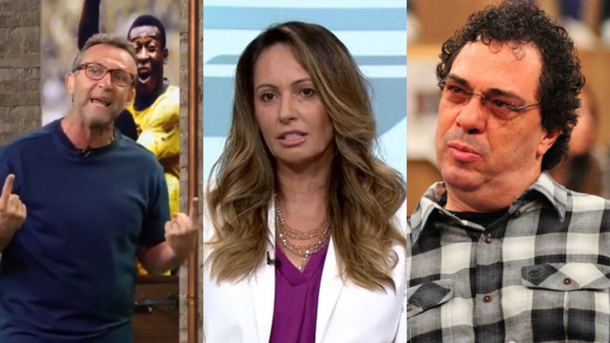Neto, Ana Paula Henkel e Walter Casagrande