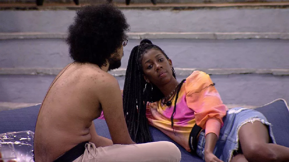 João Luiz e Carla Diaz do BBB 21