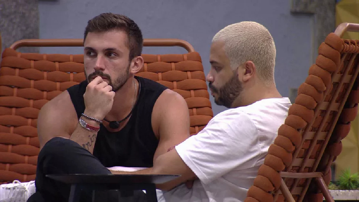 Arthur e Projota do BBB 21