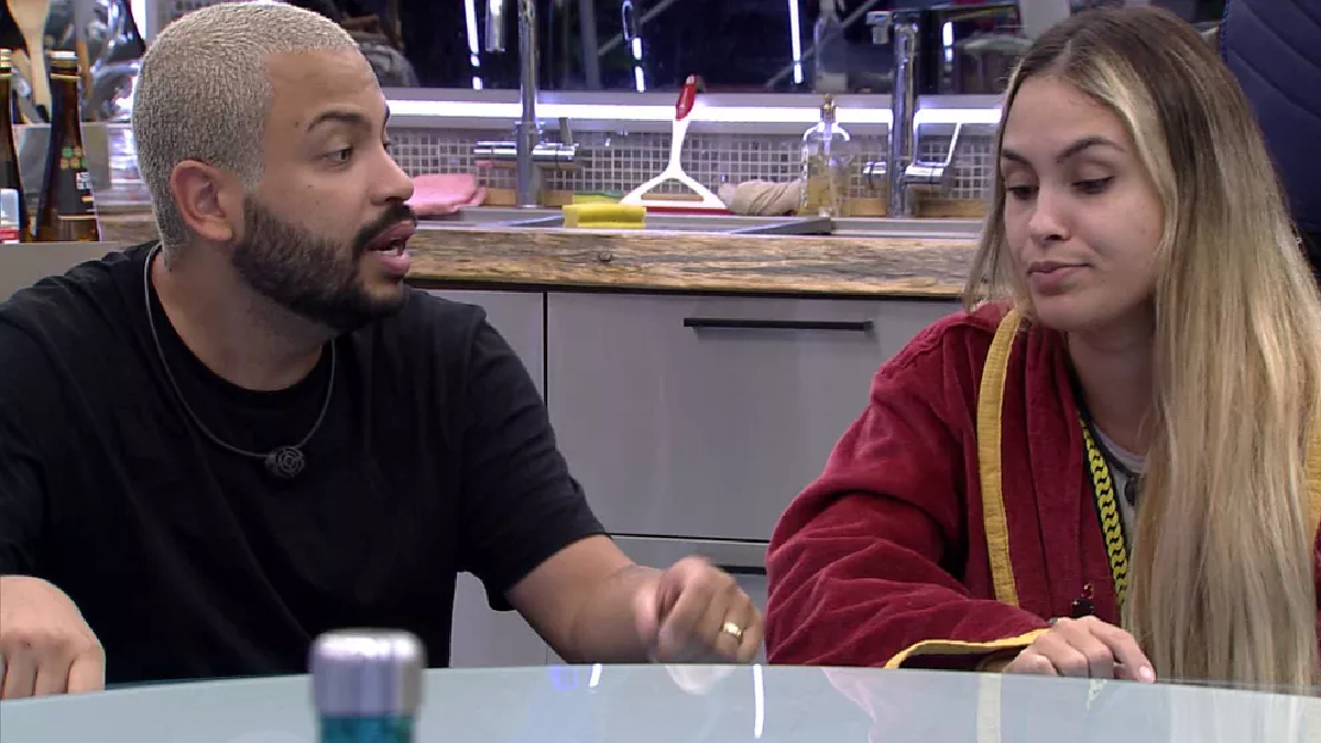 Projota e Sarah do BBB 21
