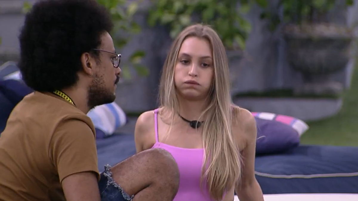 Carla Diaz desabafa com João Luiz do BBB 21