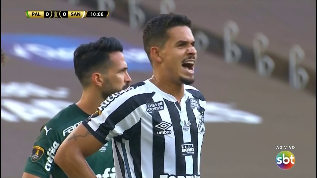 Palmeiras x Santos no SBT