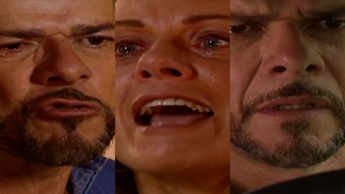 Pedro (José Mayer) e Helena (Vera Fischer) de Laços de Família