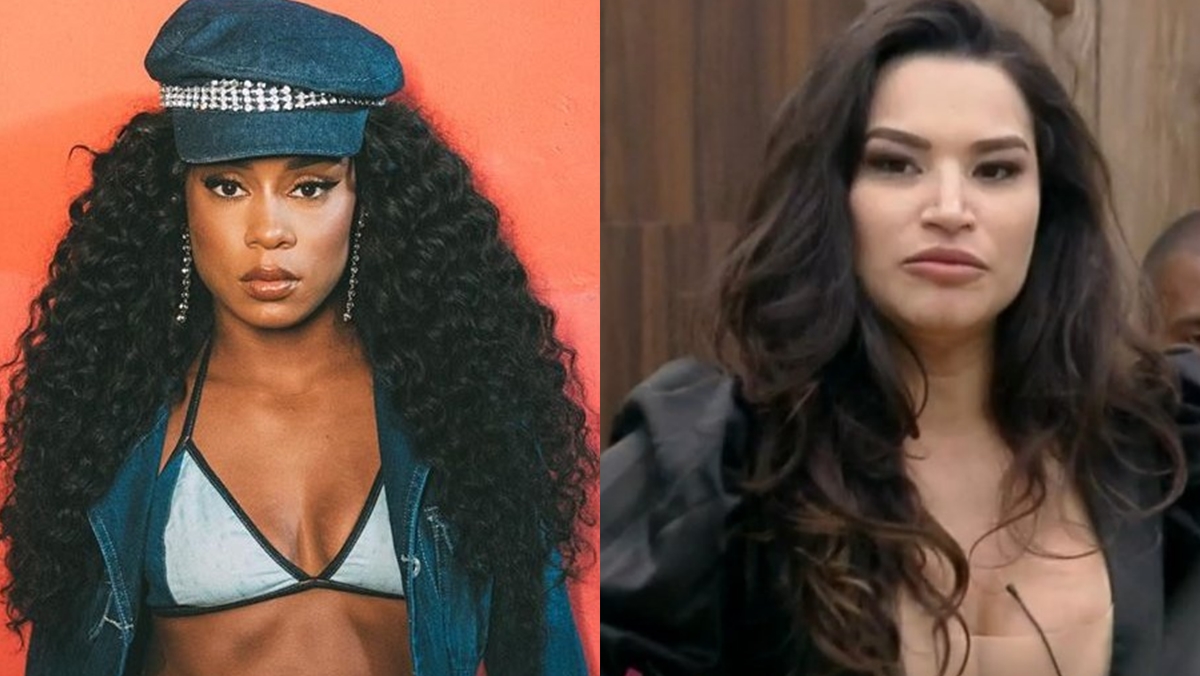 Raissa Barbosa causa revolta em MC Rebecca após comentário nas redes sociais (Reprodução/Montagem Observatório da TV)