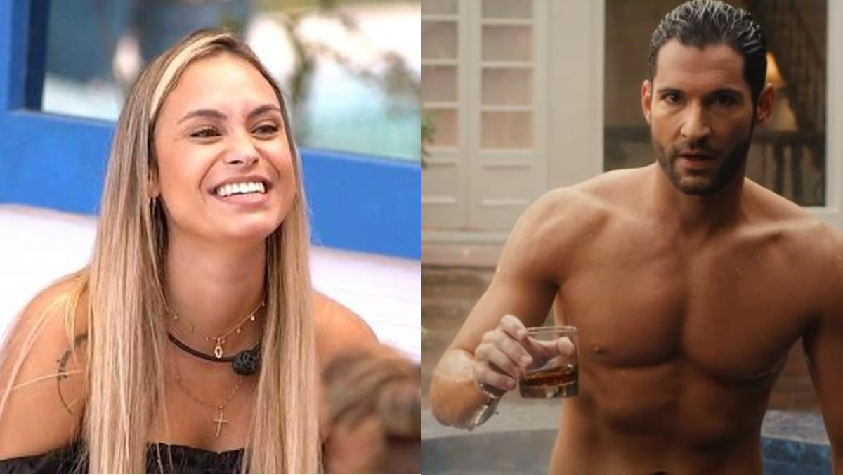 Sarah Andrade participa de episódio da série Lúcifer, da Netflix (Foto: Reprodução/Montagem Observatório da TV)