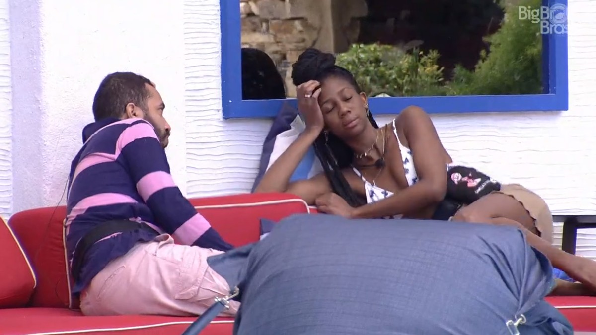 Camilla de Lucas e Gilberto no BBB 21