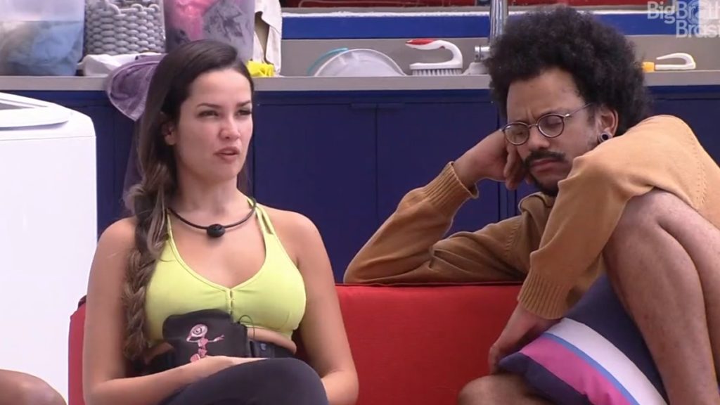 Juliette e João Luiz no BBB 21