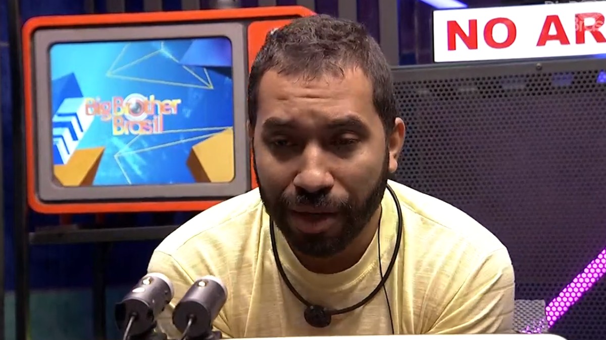 Gilberto no confessionário do BBB 21