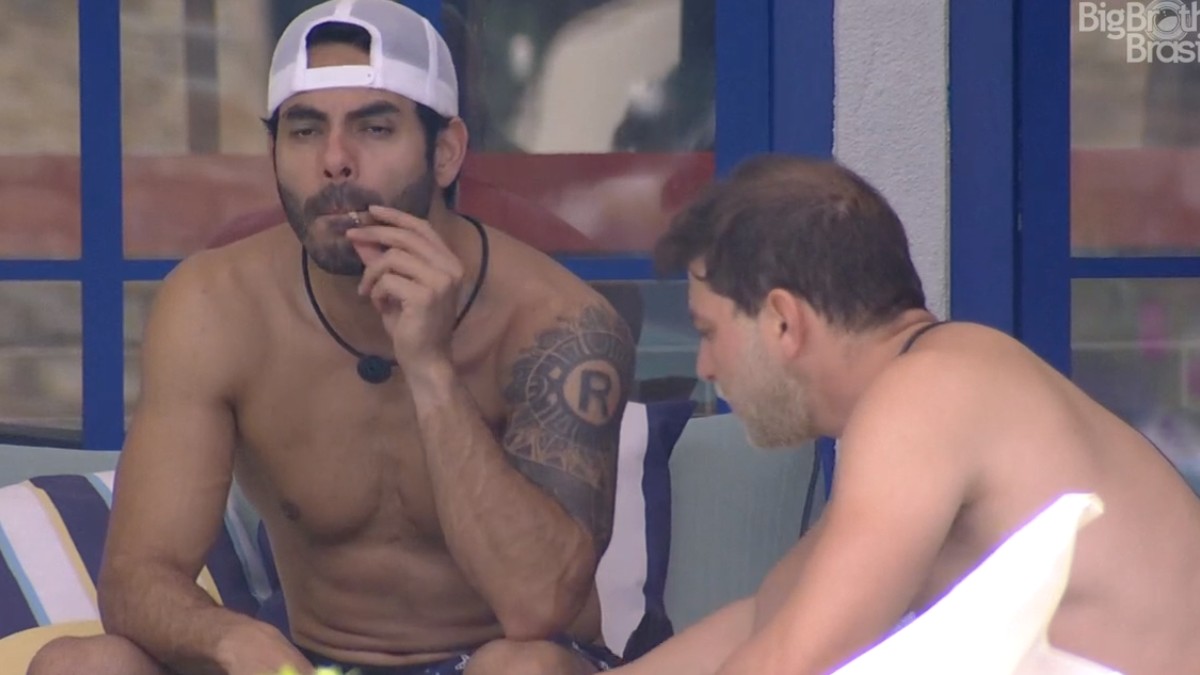 Rodolffo e Caio no BBB 21