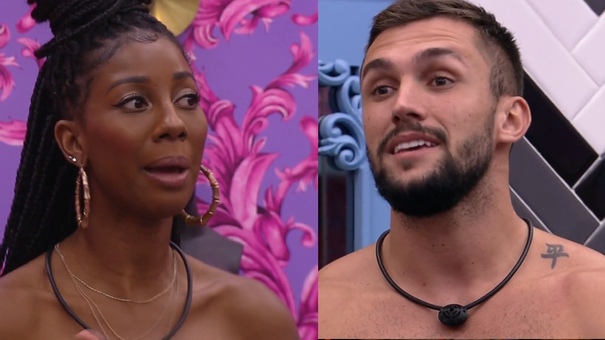 Camilla de Lucas e Arthur do BBB 21