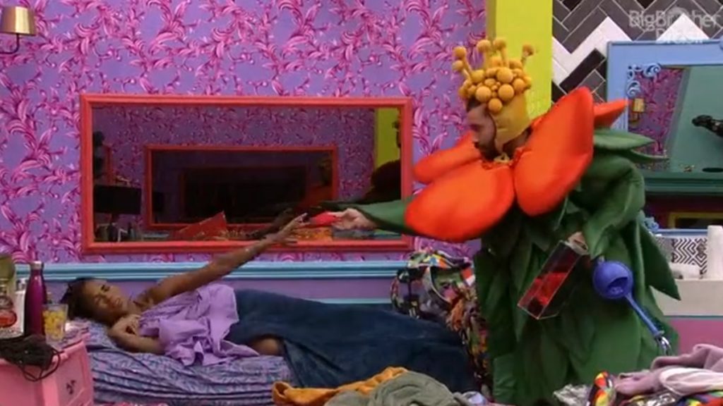 Gilberto indica Karol Conká para o paredão no BBB 21