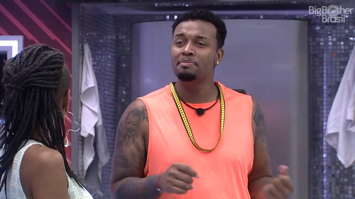 Nego Di conversa com Karol Conká no BBB 21