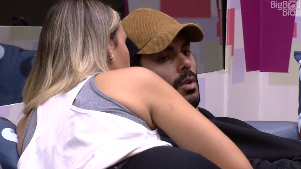 Rodolffo intima Sarah no BBB 21 (Reprodução Globoplay)