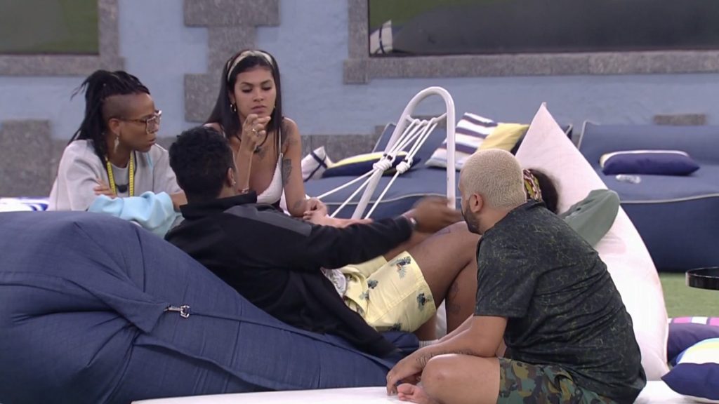 Karol Conká, Pocah, Nego Di, Lumena e Projota falam sobre Carla Diaz no BBB 21
