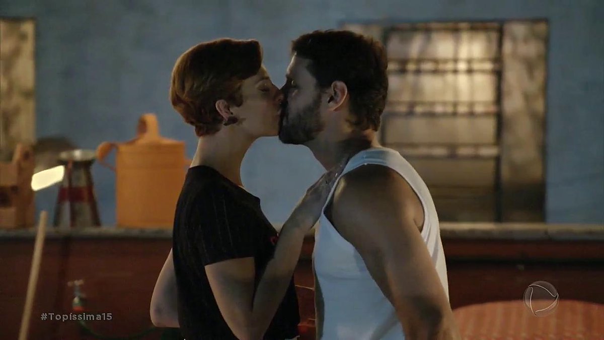 Sophia (Camila Rodrigues) e Antonio (Felipe Cunha) em Topíssima