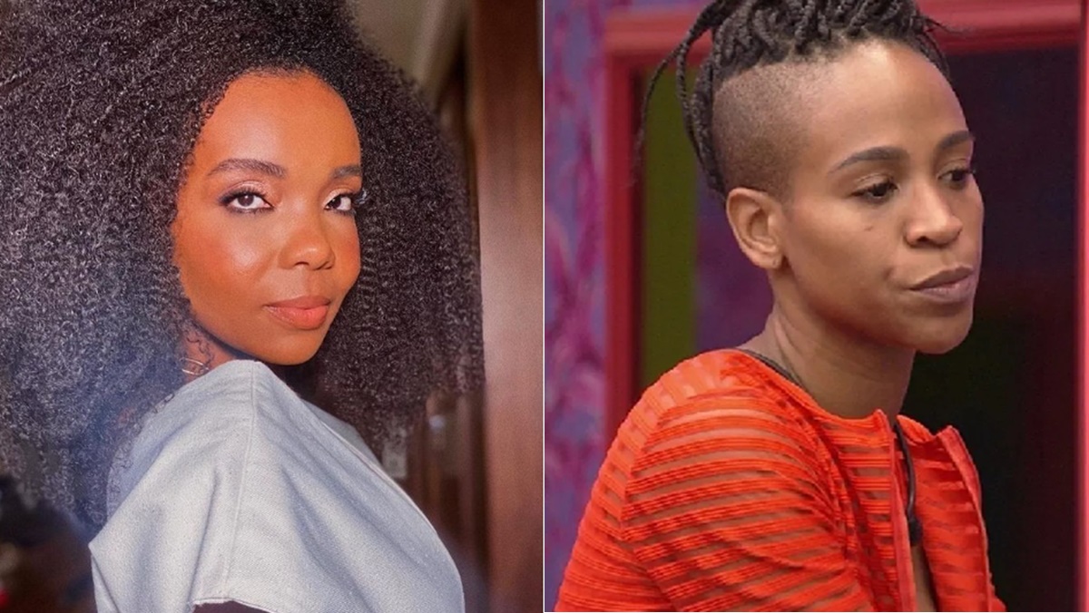Thelma e Karol Conká (Foto: montagem Observatório da TV)
