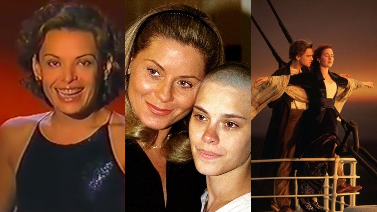 Laços de Família já superou a audiência de Titanic, na Globo, com Carolina Ferraz como apresentadora (Foto/Montagem Observatório da TV)