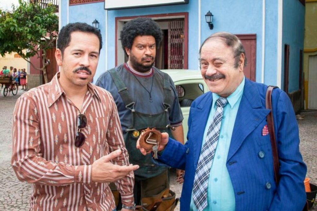 Tonico Pereira com Edmilson Filho em Cine Holliúdy