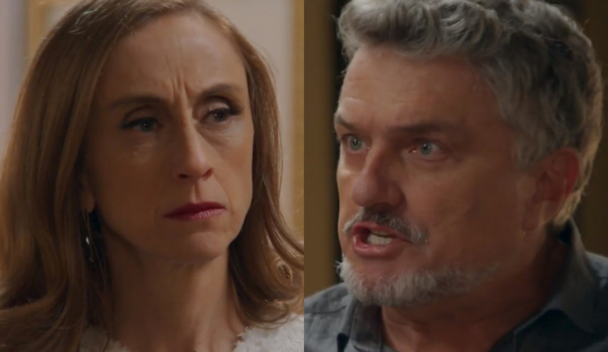 Vitória (Betty Gofman) e Guido (Werner Schünemann) de Haja Coração