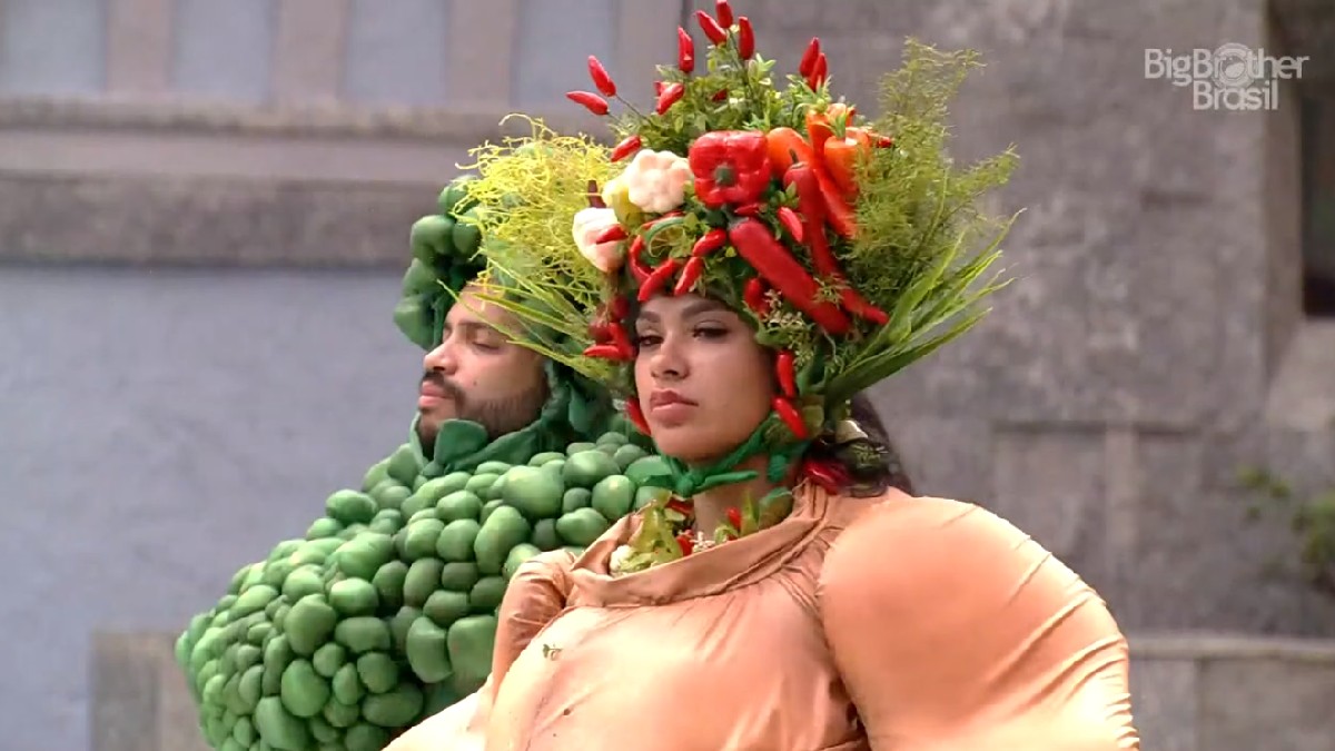 Pocah e Projota cumprem o castigo do Monstro no BBB 21