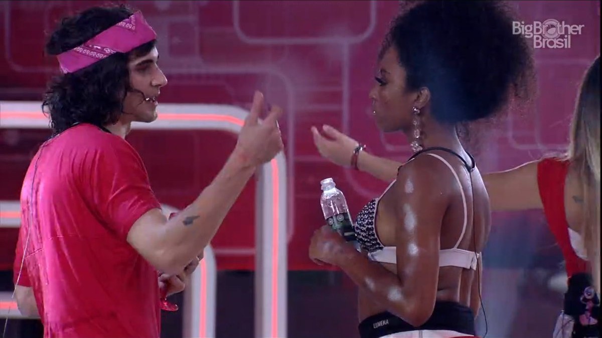 Lumena e Fiuk falam de Juliette no BBB 21