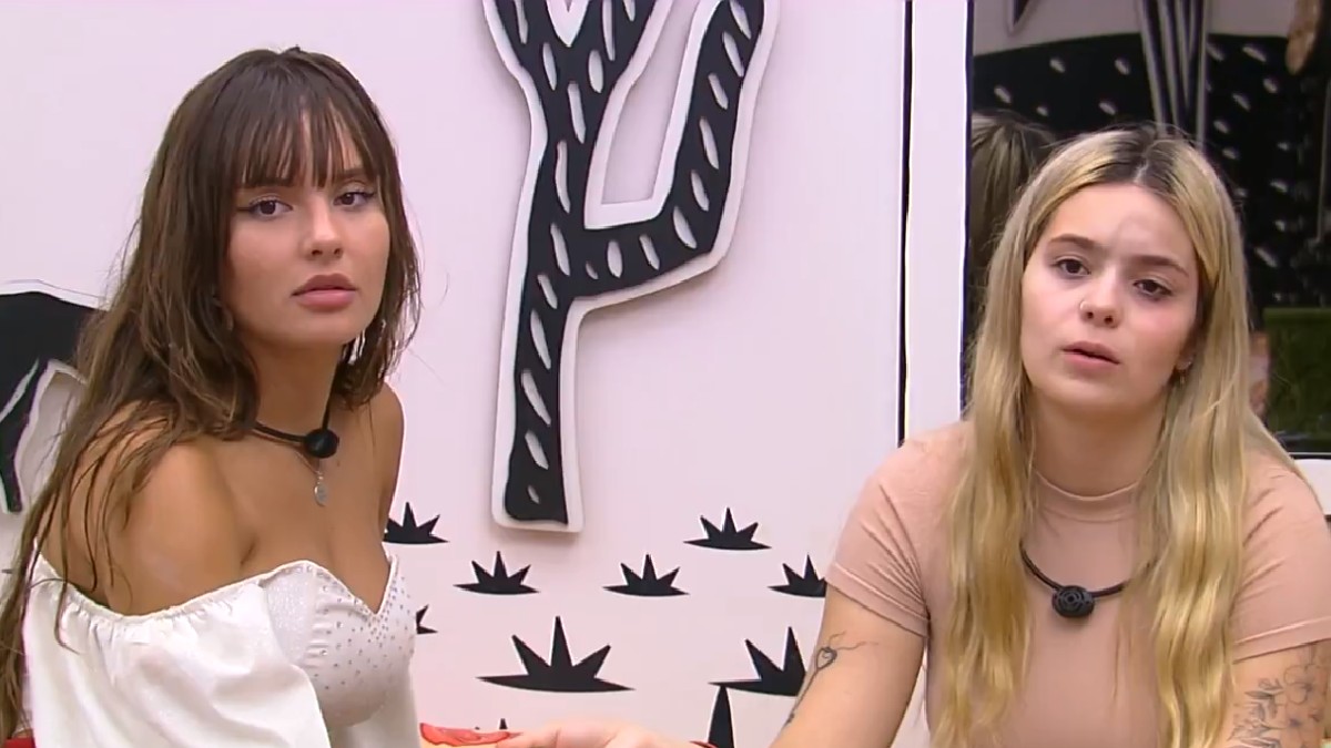 Viih Tube e Thais no BBB 21 (Reprodução Gshow)