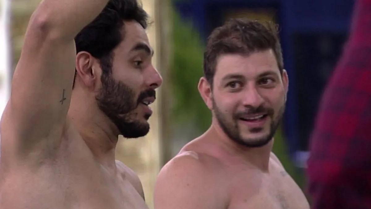 Rodolffo e Caio no BBB 21
