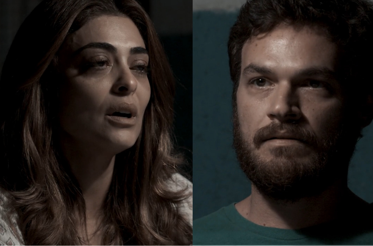 Bibi Perigosa (Juliana Paes) e Rubinho (Emílio Dantas) em A Força do Querer