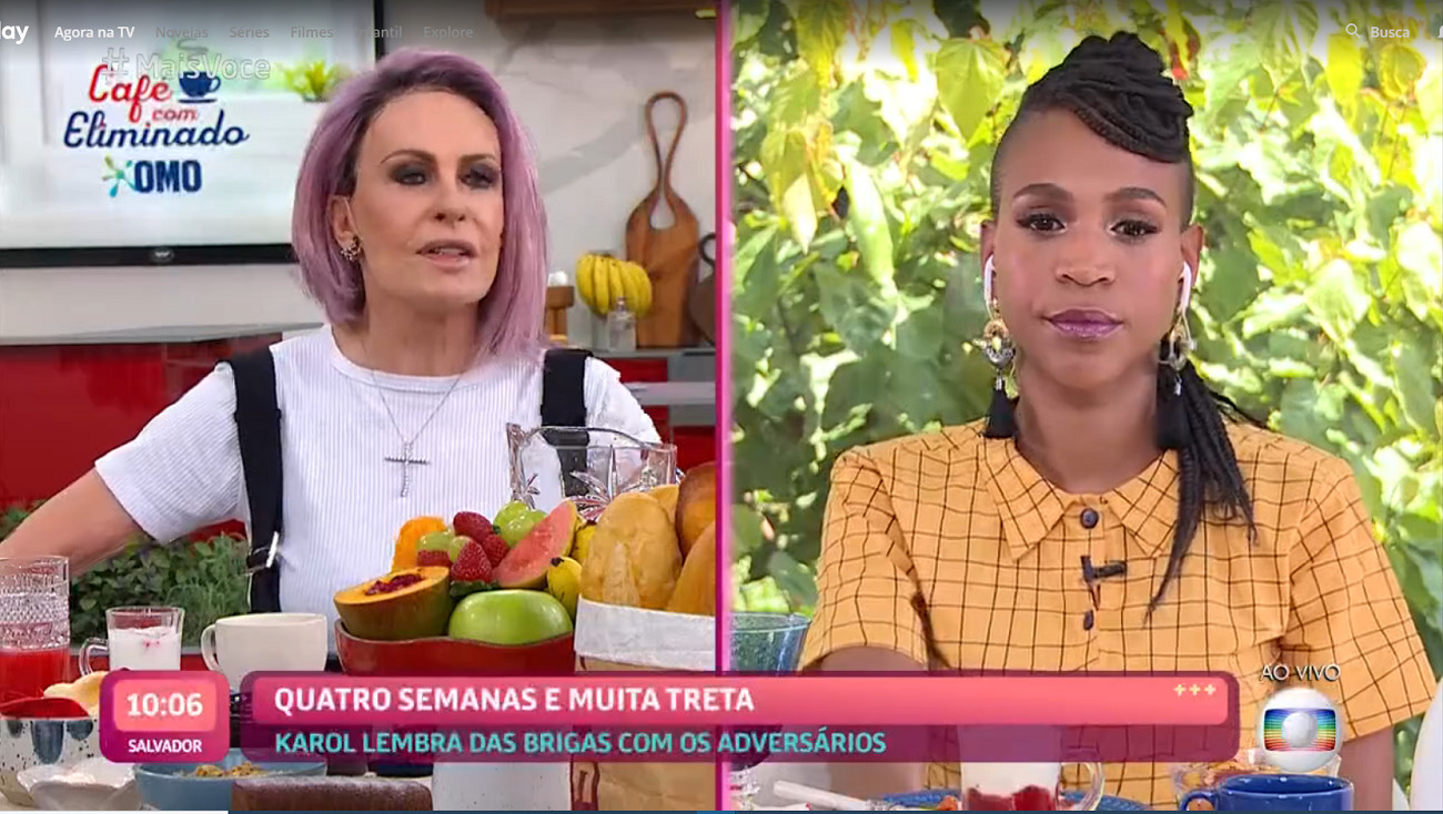 Karol Conká e Ana Maria Braga