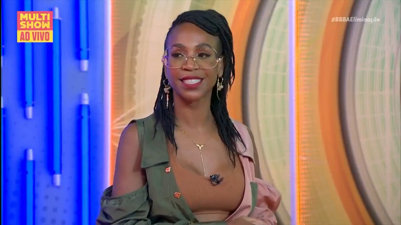 Karol Conká no programa A Eliminação (Reprodução / Multishow)