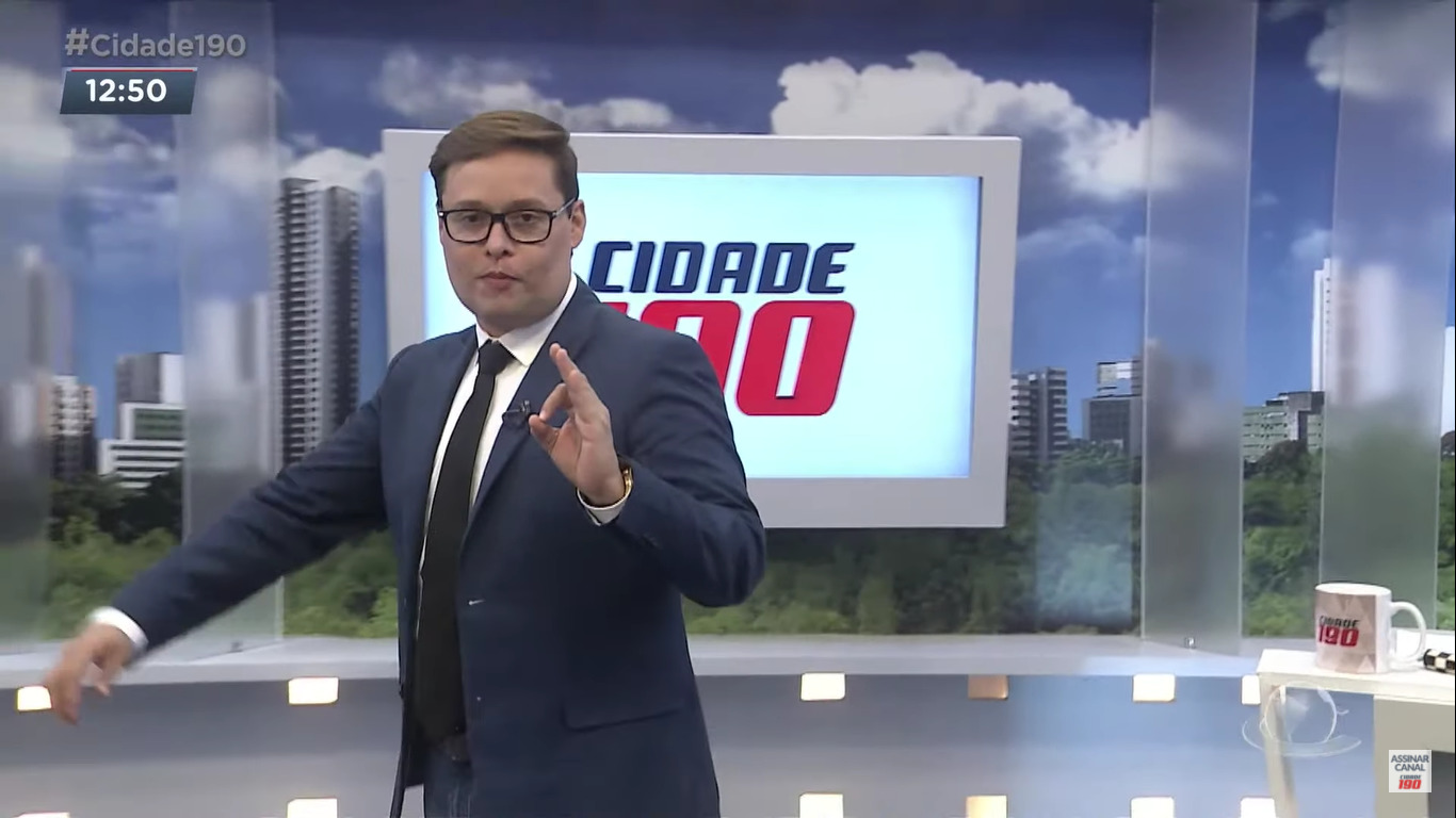 José Filho no Cidade 190 (Reprodução / YouTube)