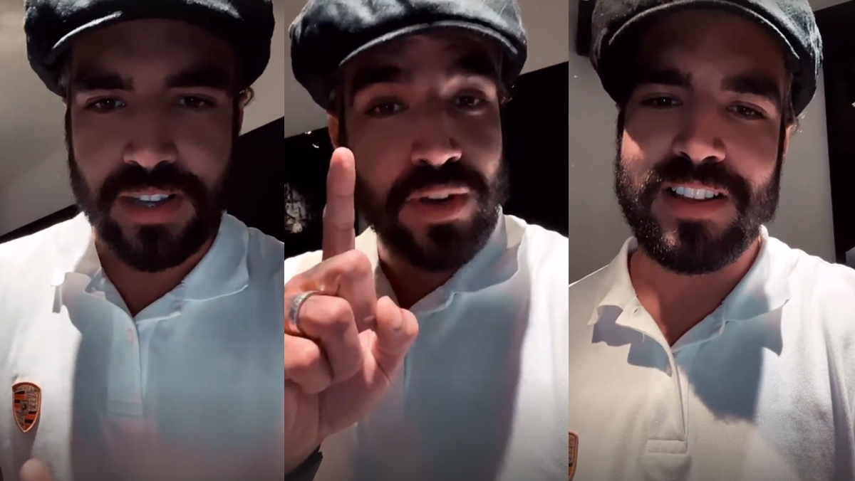 Caio Castro desmente boatos de que seria o novo apresentador de A Fazenda (Reprodução: Instagram)