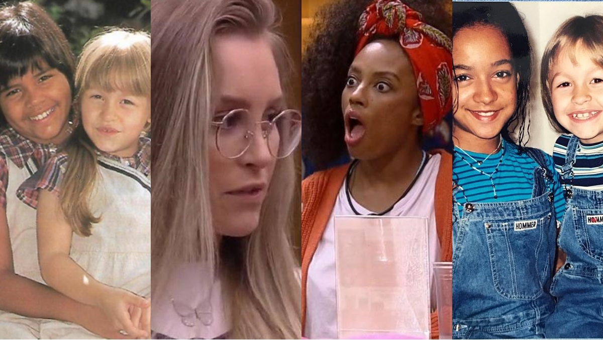 Lumena se equivoca e afirma que não assistia Chiquititas por não ter criança preta na novela (Reprodução/Montagem Observatório da TV)