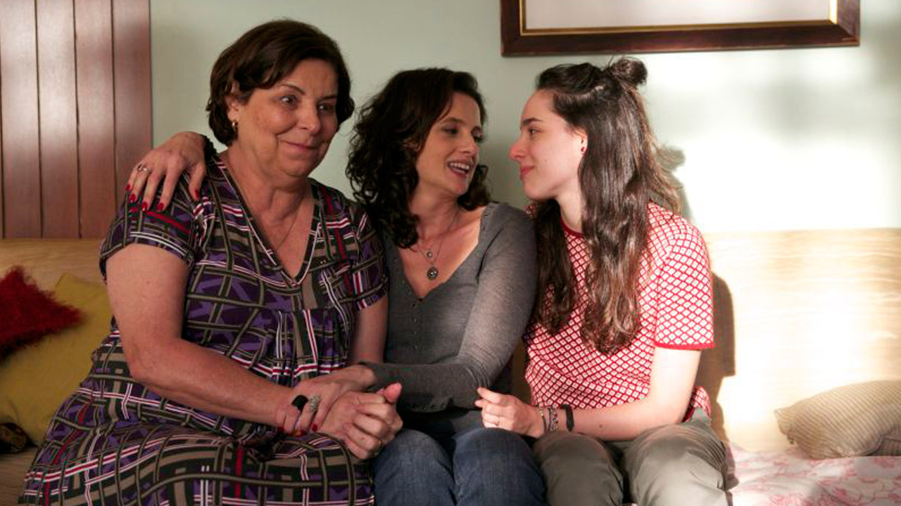 Cláudia Mello, Denise Fraga e Manoela Aliperti em 3 Teresas