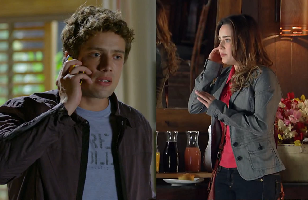 Rodrigo (Rafael Cardoso) e Ana (Fernanda Vasconcellos) em A Vida da Gente