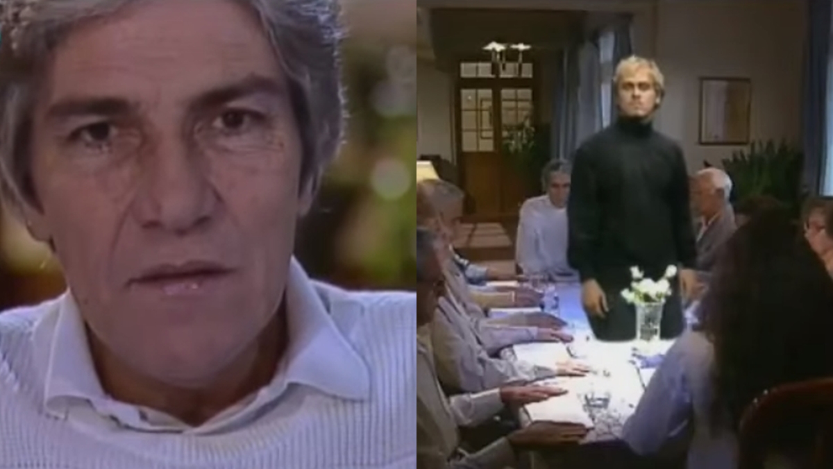 Alexandre se manifesta durante mesa branca em A Viagem (Reprodução: Globo)