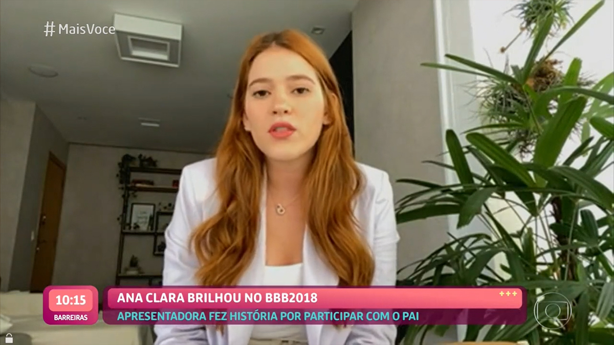 Ana Clara no Mais Você
