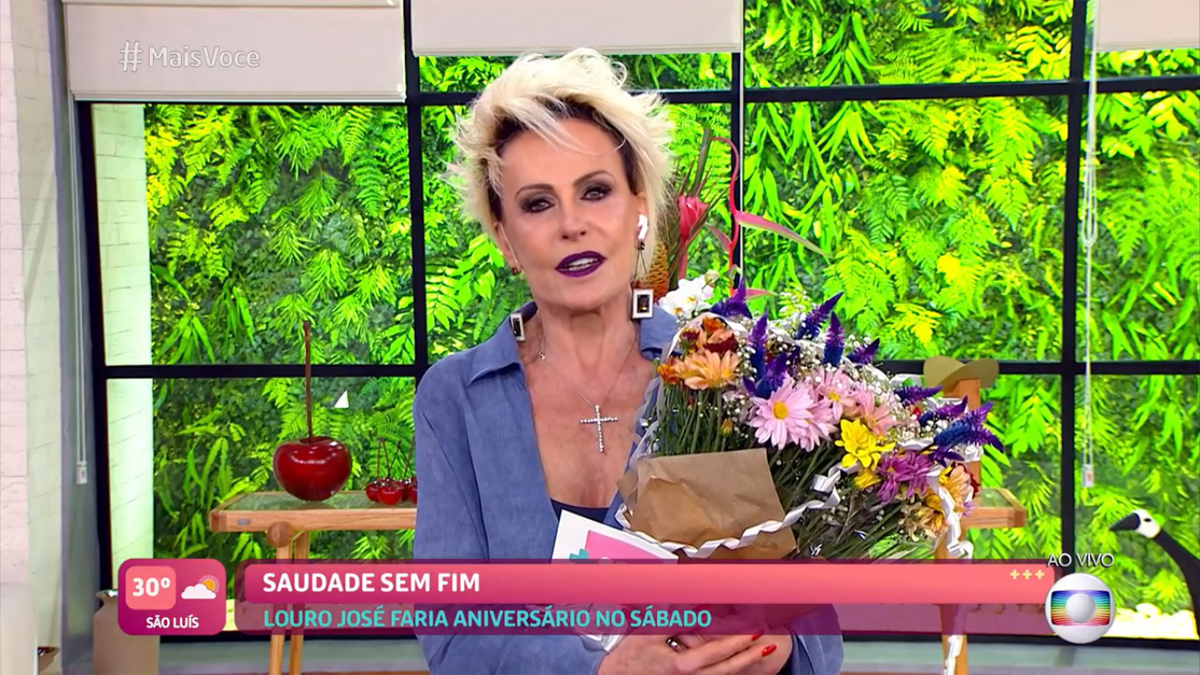 Ana Maria Braga no Mais Você