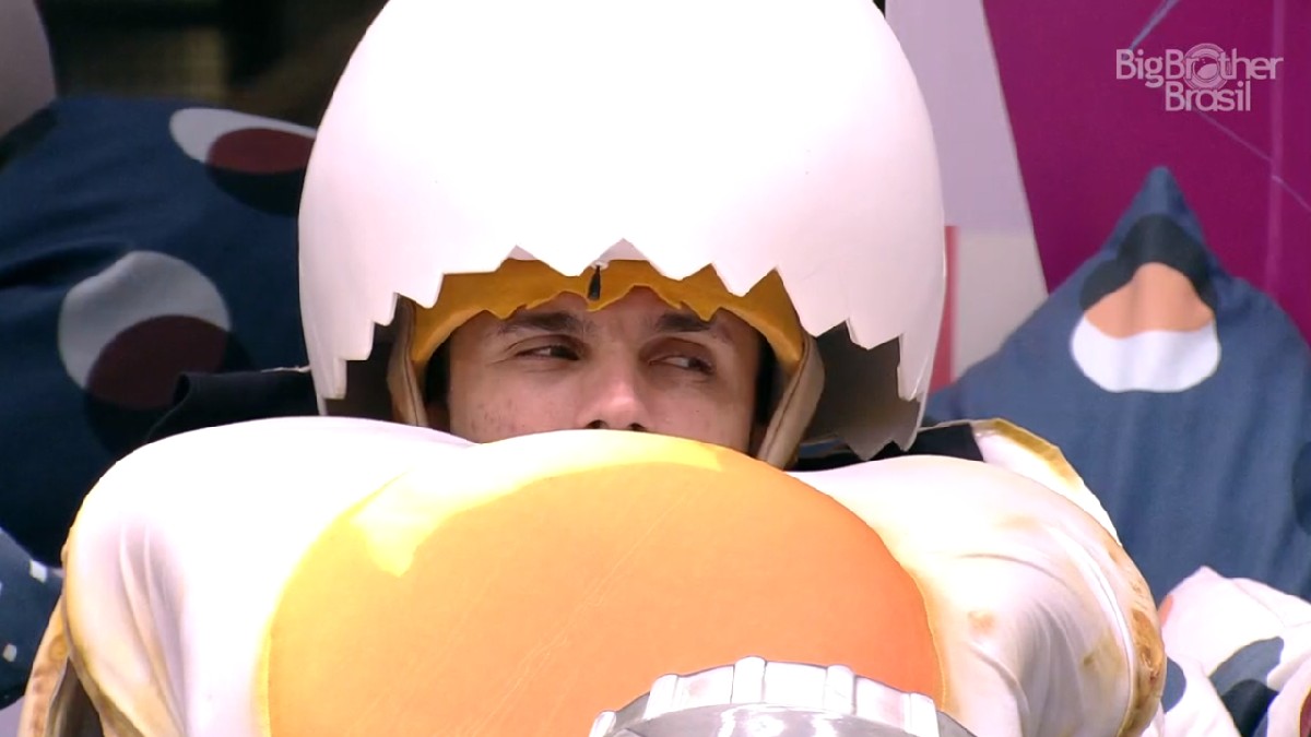 Arthur com a fantasia de Monstro no BBB 21_2103
