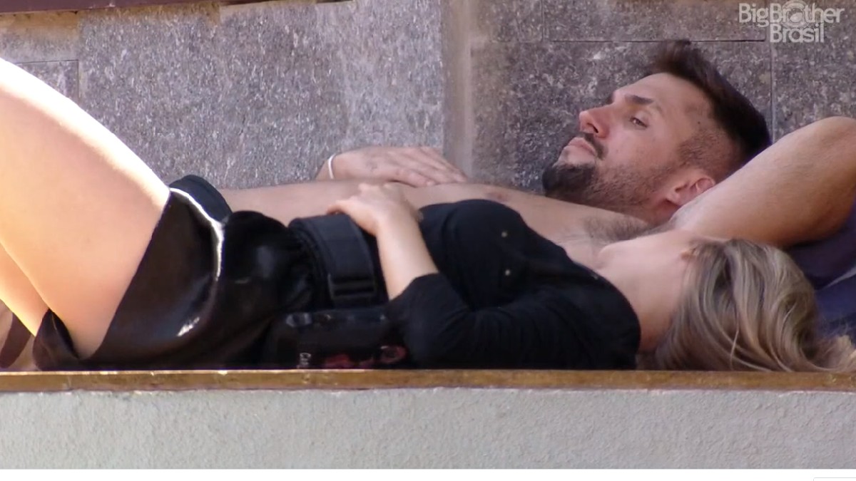 Arthur e Carla Diaz no BBB 21