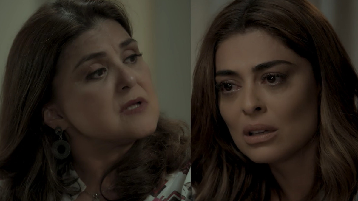 Aurora (Elizângela) e Bibi (Juliana Paes)