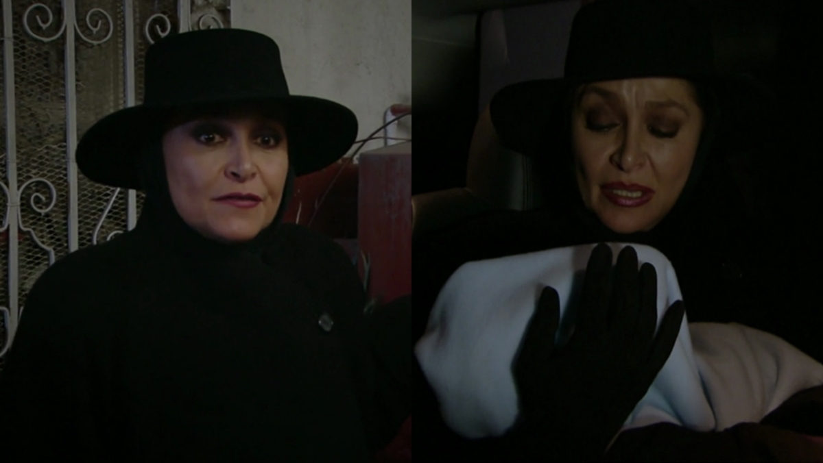 Bernarda sequestra o filho de Maria Desamparada (Reprodução: Televisa S.A.)