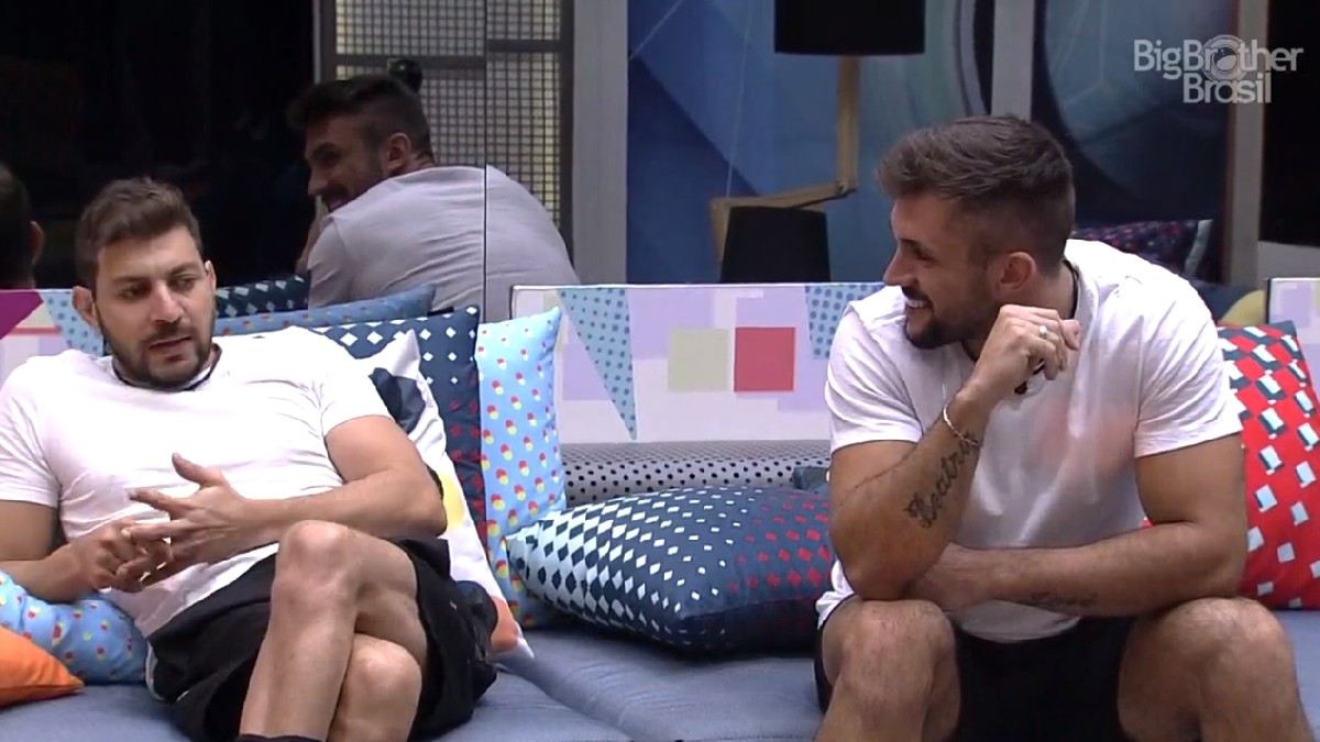 Caio e Arthur no BBB 21